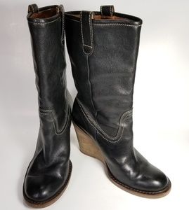 Frye Caroline Midshaft Boots Women's Size 5.5 M